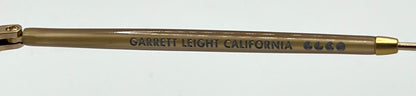 Garrett Leight Linnie PLBGE-MG Pearl Beige Matte Gold 51-19 Eyeglasses – Full Kit, New