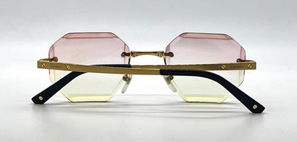 Cartier Santos CT0407O Gold Titanium-New Custom Transitions Sunglasses Full Kit