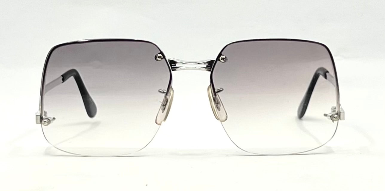 PS7 CAPRICE Rimless Square VINTAGE Sunglasses-Japan-Grey Gradient-Unworn
