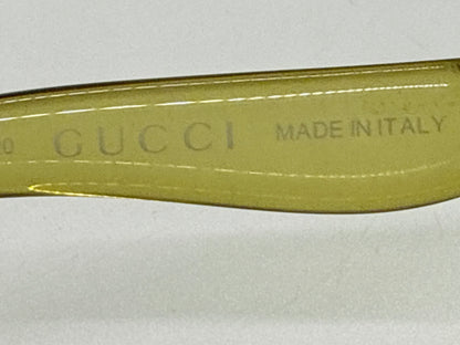 Gucci GG2458/S C6H Y2K Vintage Sunglasses-Olive Gradient Lens-Italy-Rare