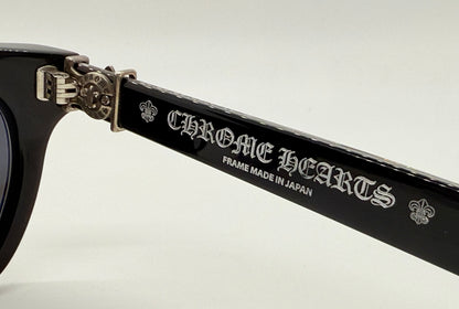 Chrome Hearts Penetranus Rex BK 49-25-143 Sunglasses Full Kit Japan Zeiss Lenses