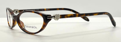 Tiffany & Co. TF2033 8002 Tortoise Optical Eyeglass Frames – New Unworn w/ Case