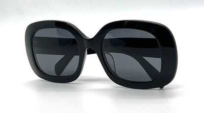 CELINE Triomphe CL40262U 01A Black Gold Sunglasses Deadstock Full Kit