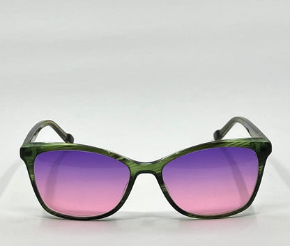 Scott Harris SH 696 C3 Sunglasses w/ New Gradient Tinted Custom Lenses Lenses-New/Unworn-53mm