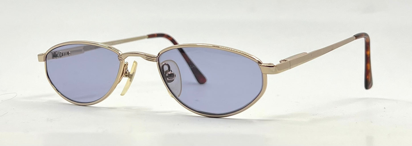 Madonna Collection “Paola” Vintage Sunglasses-New Solid Lavender Custom Lenses–Unworn