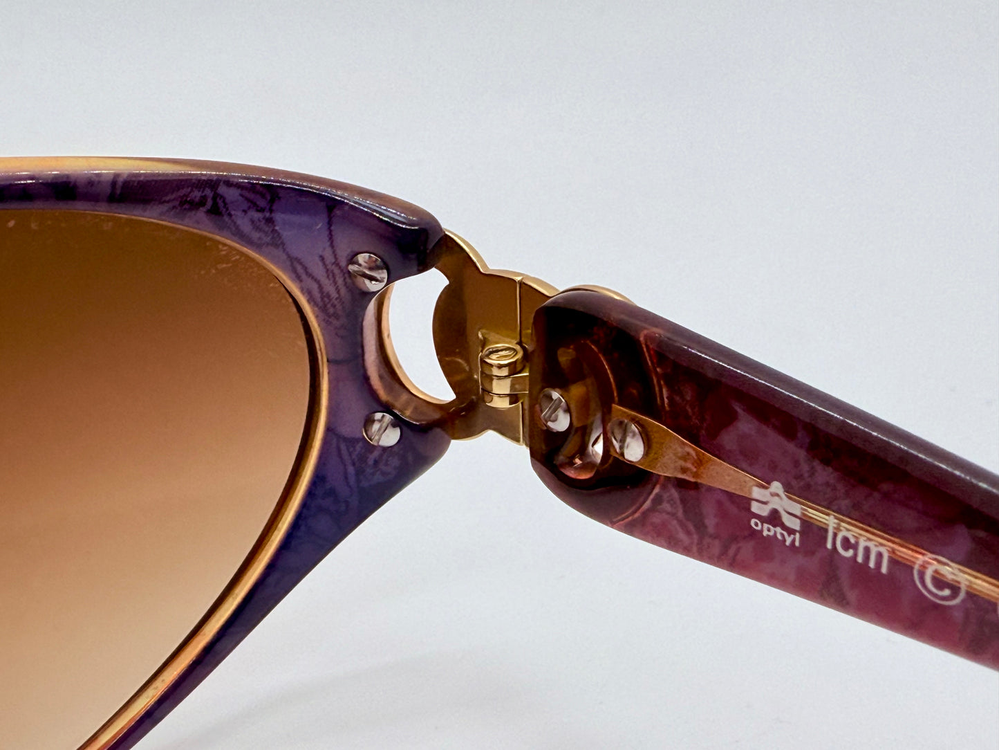 Vintage Christian Dior 2851 80 Sunglasses w/New, Custom Toffee Gradient Berko’s Designs Lenses