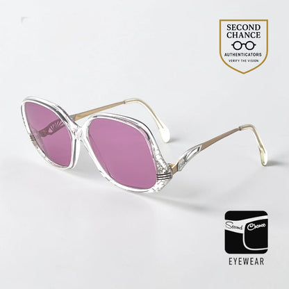 Neostyle Plaza 22A-Vintage Sunglasses-New Solid Rose  Custom Lenses-Unworn