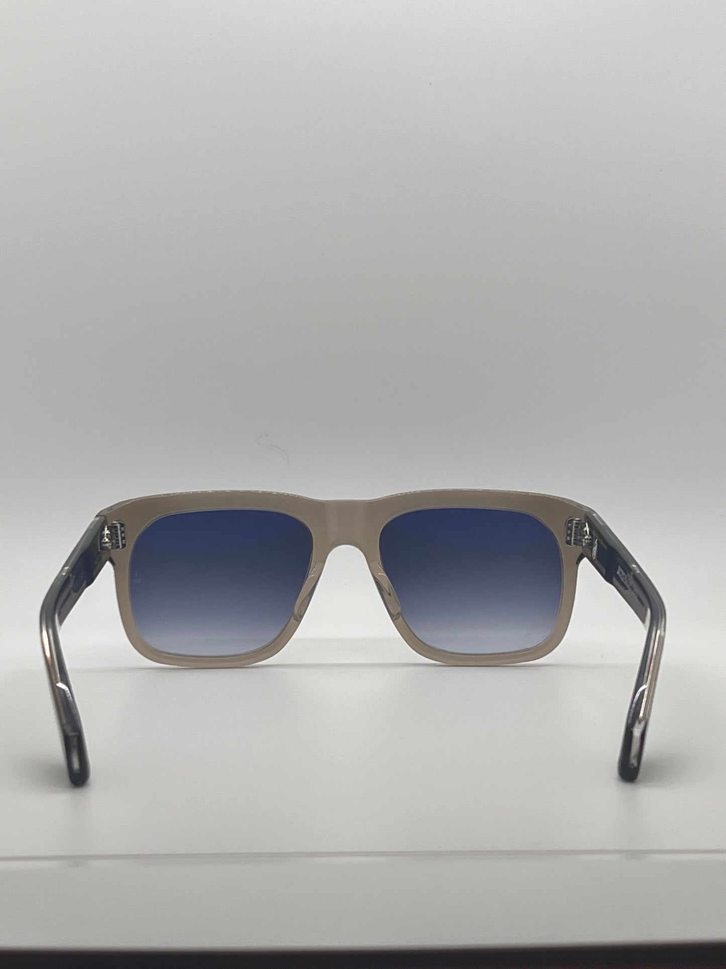 Jacques Marie Mage YVES in TAUPE with Gradient Denim Lenses-Full Set-LTD Batch Release Of 450 Pieces