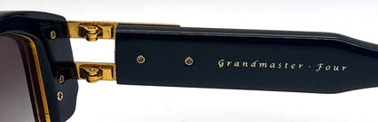 DITA Grandmaster Four DRX-2060 Black Gold Sunglasses Full Kit