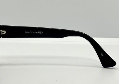 Deadstock Kala Eyewear “6 Base- USA Made Green Lenses-Black Frame
