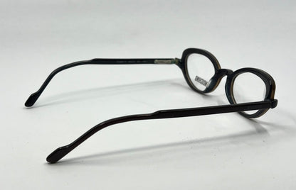 Moschino M3581-V 251 Brown Eyeglasses Y2K Vintage-Unworn-Italy 45Mm