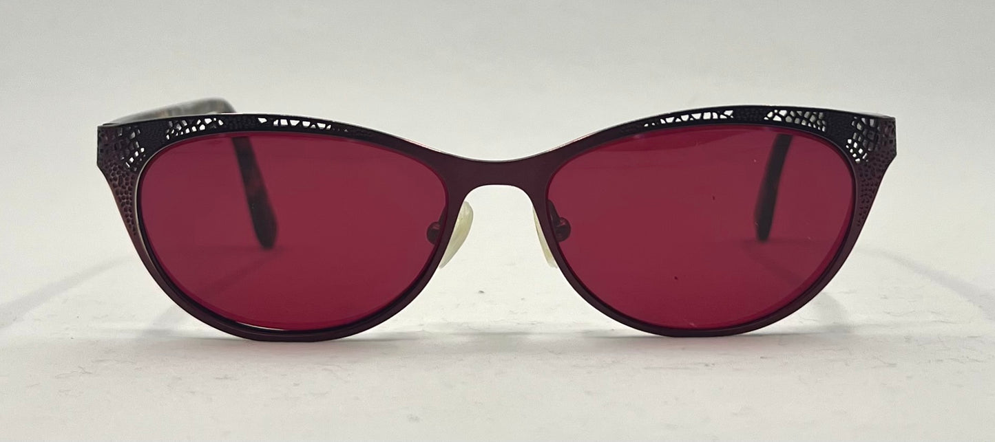ProDesign Denmark 3831 Sunglasses-New Crimson Bloom Second Chance Custom Lenses-Unworn