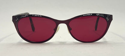 ProDesign Denmark 3831 Sunglasses-New Crimson Bloom Second Chance Custom Lenses-Unworn