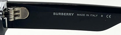 Burberry B2306 Black/Clear Cat-Eye w/New Gradient Second Chance Customs Lenses