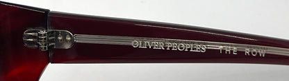 Oliver Peoples “THE ROW” Edina OV5441SU-Unworn/Full Kit-Bordeaux Sunglasses