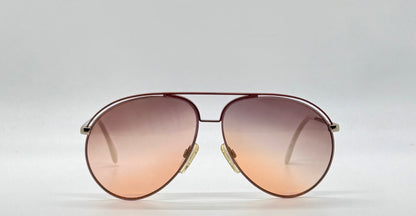 ALPINA VINTAGE Sunglasses-3302220-New Tri-Gradient Custom Tinted Lenses-60mm-UNWORN
