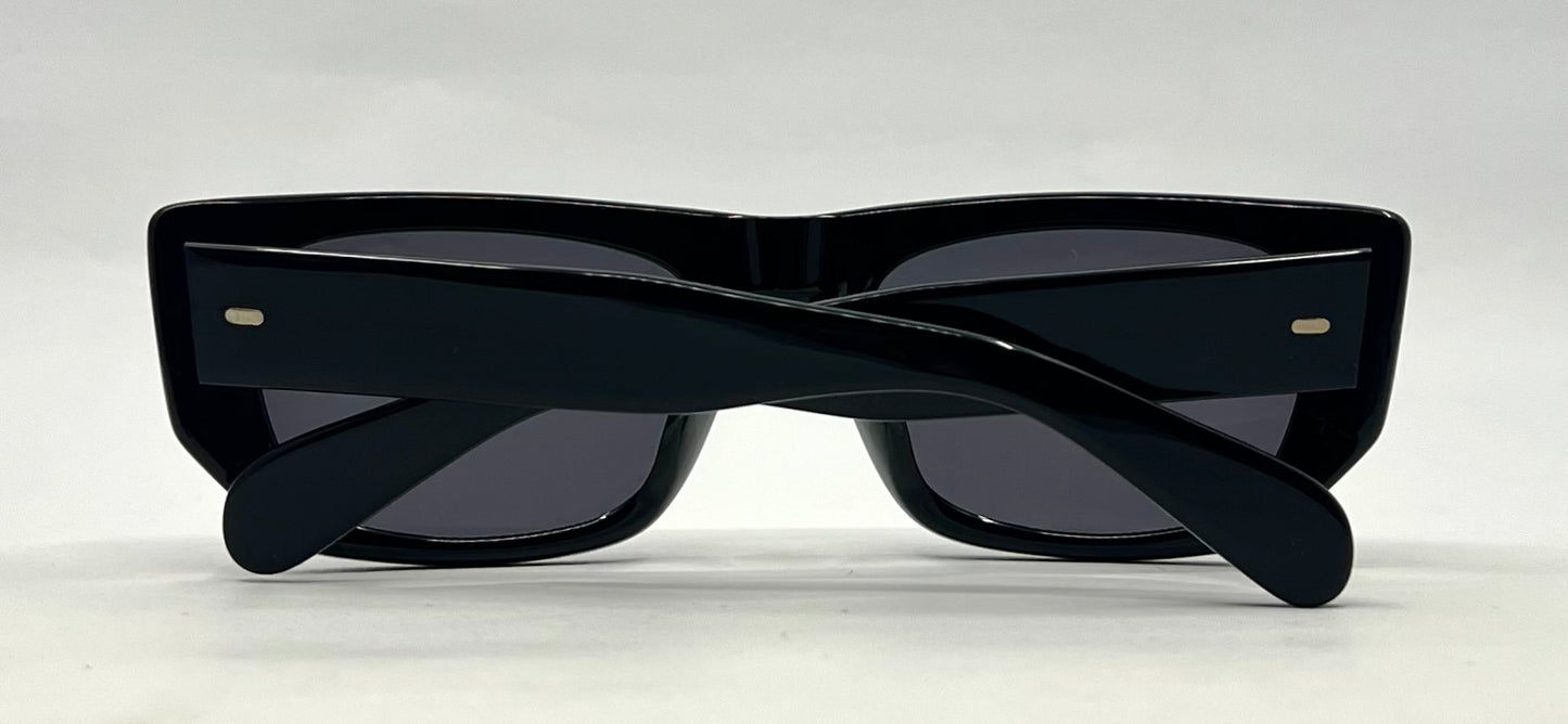 BENJAMIN “B. Ray” Black Polarized Sunglasses-Unworn-Japan-Collector