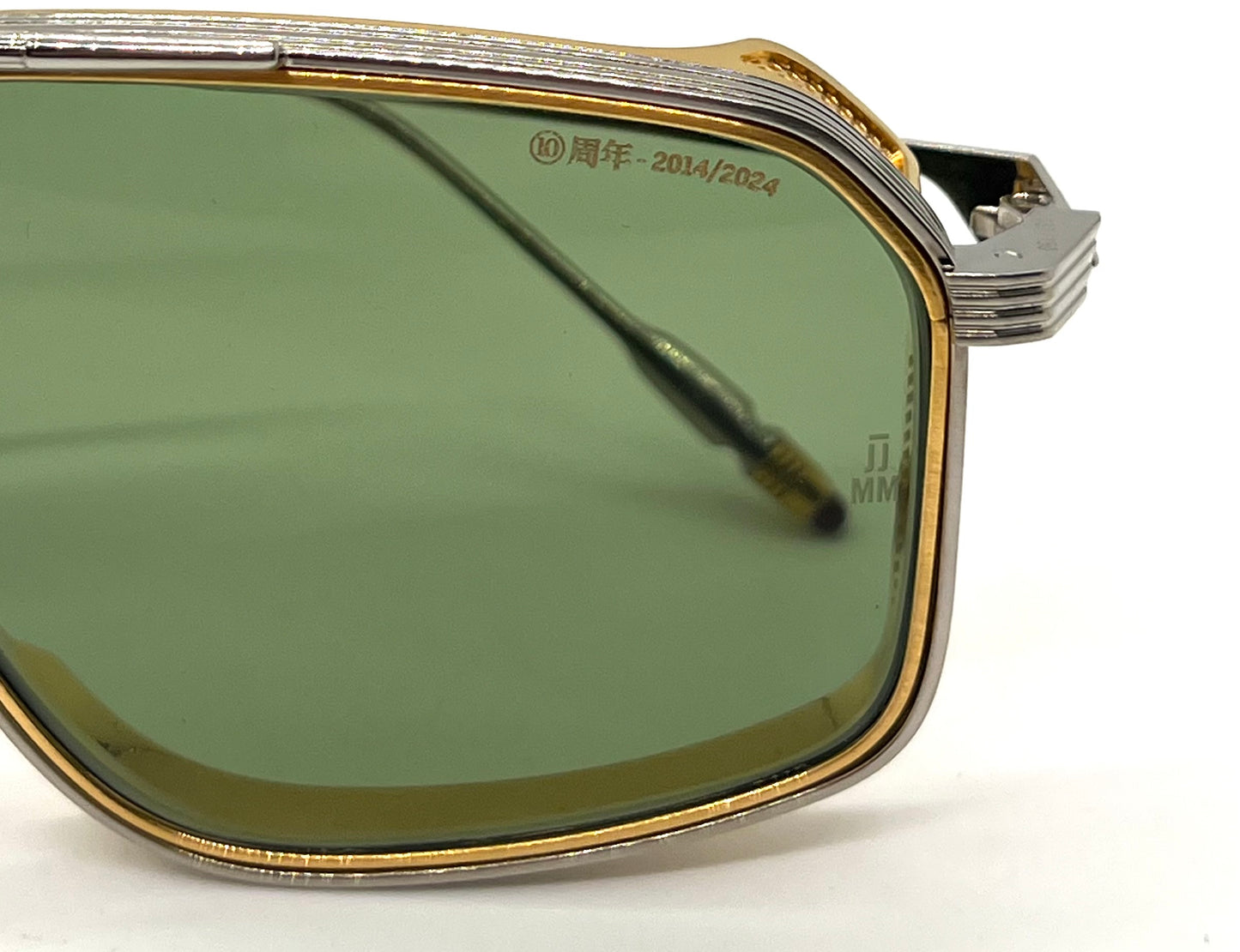 Jacques Marie Mage JAGGER DECADE in ELECTRUM-Titanium Sunglasses-Ltd 150-Full Kit