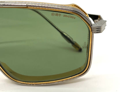 Jacques Marie Mage JAGGER DECADE in ELECTRUM-Titanium Sunglasses-Ltd 150-Full Kit