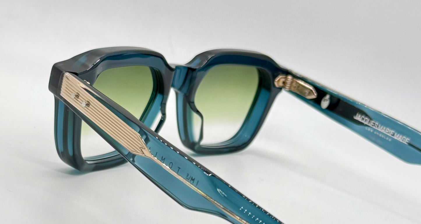 Jacques Marie Mage TOMLIN INDIGO Sunglasses-New Custom Lenses-Unworn-Full Kit