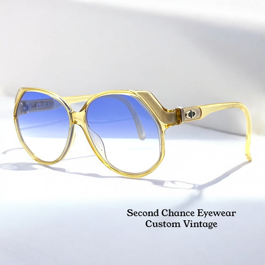 CHRISTIAN DIOR 2255 20 – Vintage Sunglasses w/New,  Custom Gradient Lenses-Germany