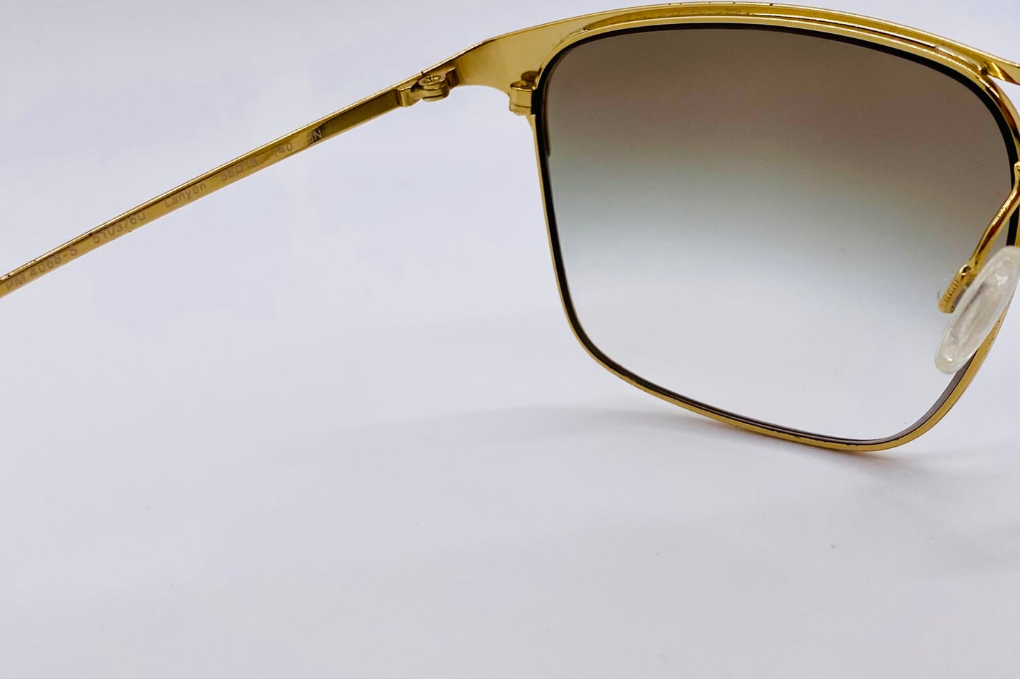 PAUL SMITH PM4068S 5103-6U “LANYON” Brushed Gold Frame Sunglasses-New/Y2k Vintage-55mm