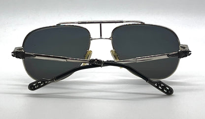 Chrome Hearts 2 KANCHU I Vintage Aviator Sunglasses Full Kit-Zeiss Lens-60mm