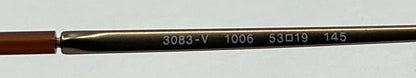 PERSOL 3083-V 1006 Vintage Eyeglasses-Brown Havana-Deadstock/ UNWORN