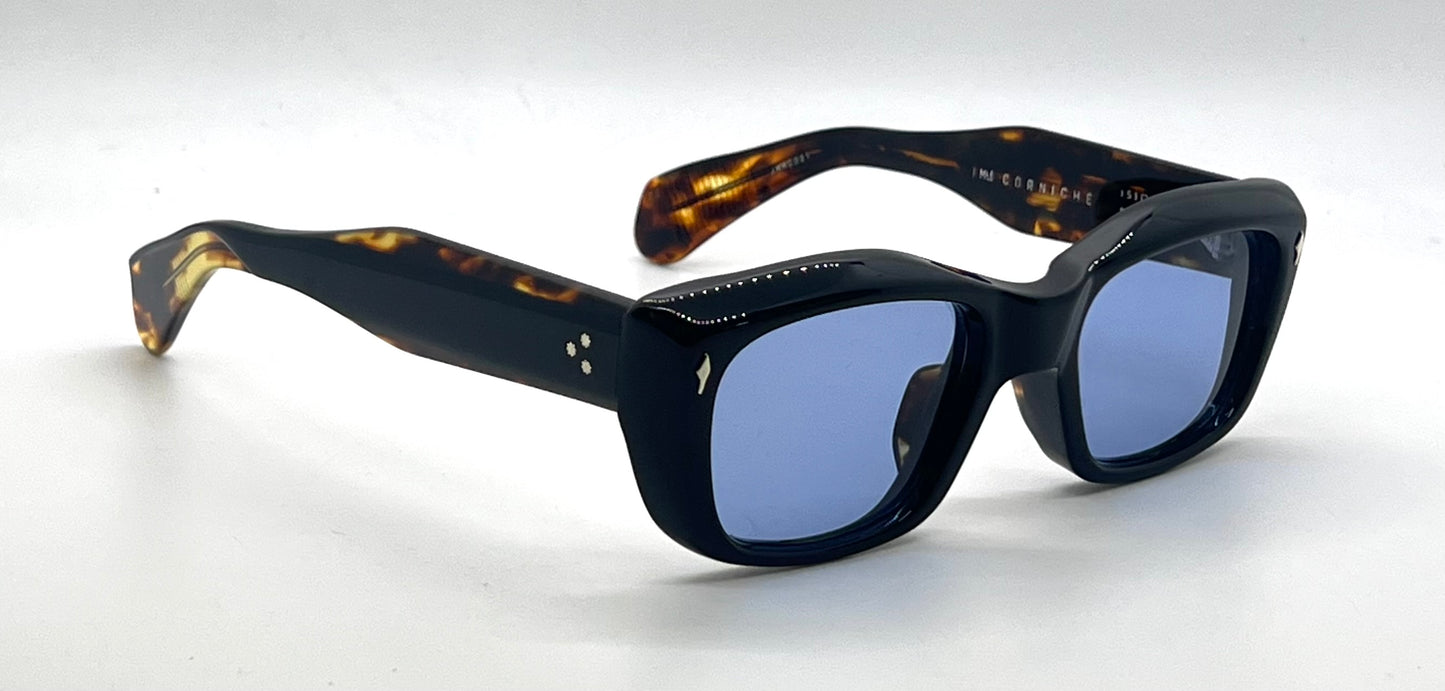 Jacques Marie Mage CORNICHE NOIR -Original Cerulean Lenses-Case/Cloth Ltd 400