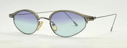 Red Rose FR253 949 Titanium Vintage Sunglasses-New Gradient Custom Tinted Lenses