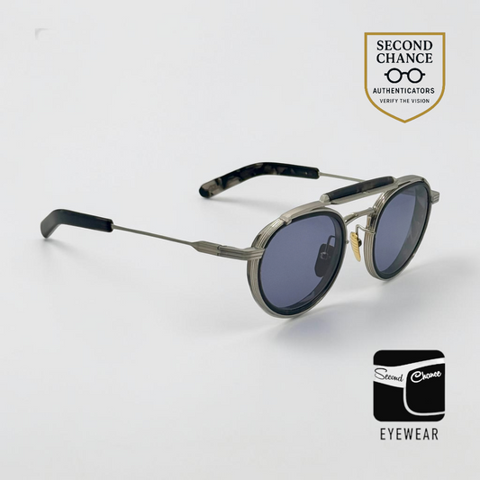 Jacques Marie Mage CASSADY in ANTIQUE JMMCD55-Titanium Aviator- Rare