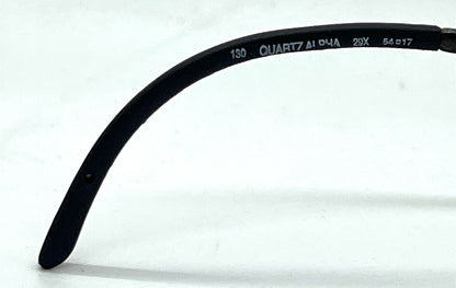 Carrera Quartz Alpha 29X Rimless VINTAGE Sunglasses Made Italy NOS/Unworn-54mm