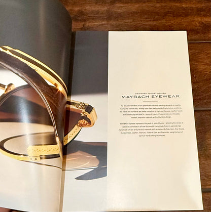 Maybach Eyewear Collection 2019 Catalog Lookbook – Authentic Luxury Archive
