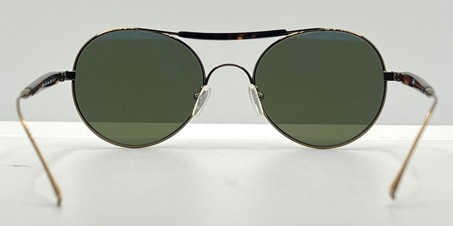 Mosley Tribes x Stüssy MT2034S 503952 Sunglasses-Gold Tortoise 53-21mm-Full Kit