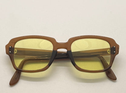 Vintage USS 30-20 “BCGs” Amber Honey Tinted Eyewear-Custom Berko’s Designs Lenses