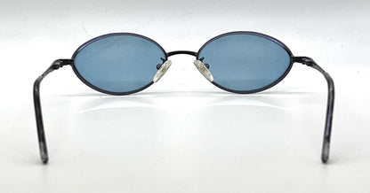 Fendi F77 Periwinkle-New Sky Blue Custom Lenses-Vintage Unworn Sunglasses-Italy