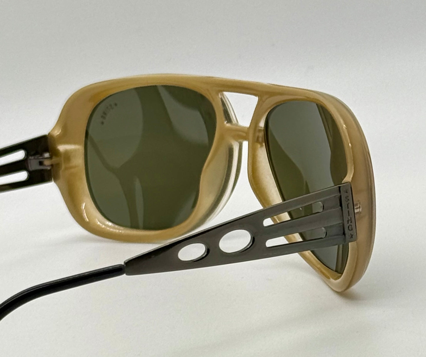 Sting 6067 U12 80s Vintage Sunglasses-Unworn/NOS-Original Green Lenses-Italy