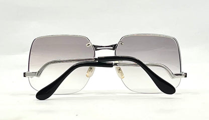 PS7 CAPRICE Rimless Square VINTAGE Sunglasses-Japan-Grey Gradient-Unworn