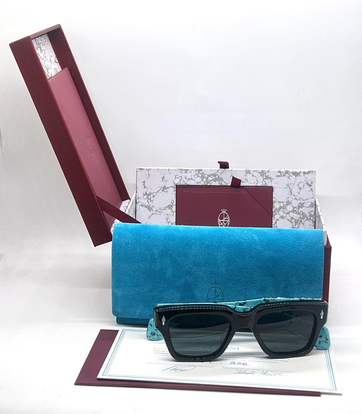 Jacques Marie Mage Fellini Lone Mountain Turquoise Unworn/Full Kit-Ltd 200
