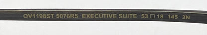 Oliver Peoples The Row Executive Suite OV1198ST Titanium Unworn Full Kit