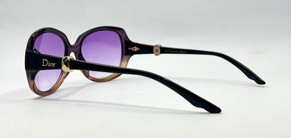 Christian Dior DiorMystery2 Y2K Sunglasses-New Custom Violet Gradient Lenses-UNWORN