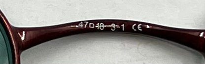 Gucci GG2647 7XG Y2K Vintage Sunglasses-New Custom Aqua Gradient Tinted Custom Lenses