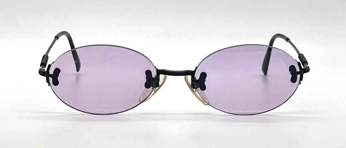 Jean Paul Gaultier 55-0174 Unworn Vintage Rimless Sunglasses-New Custom Lenses-Japan