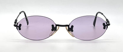 Jean Paul Gaultier 55-0174 Unworn Vintage Rimless Sunglasses-New Custom Lenses-Japan