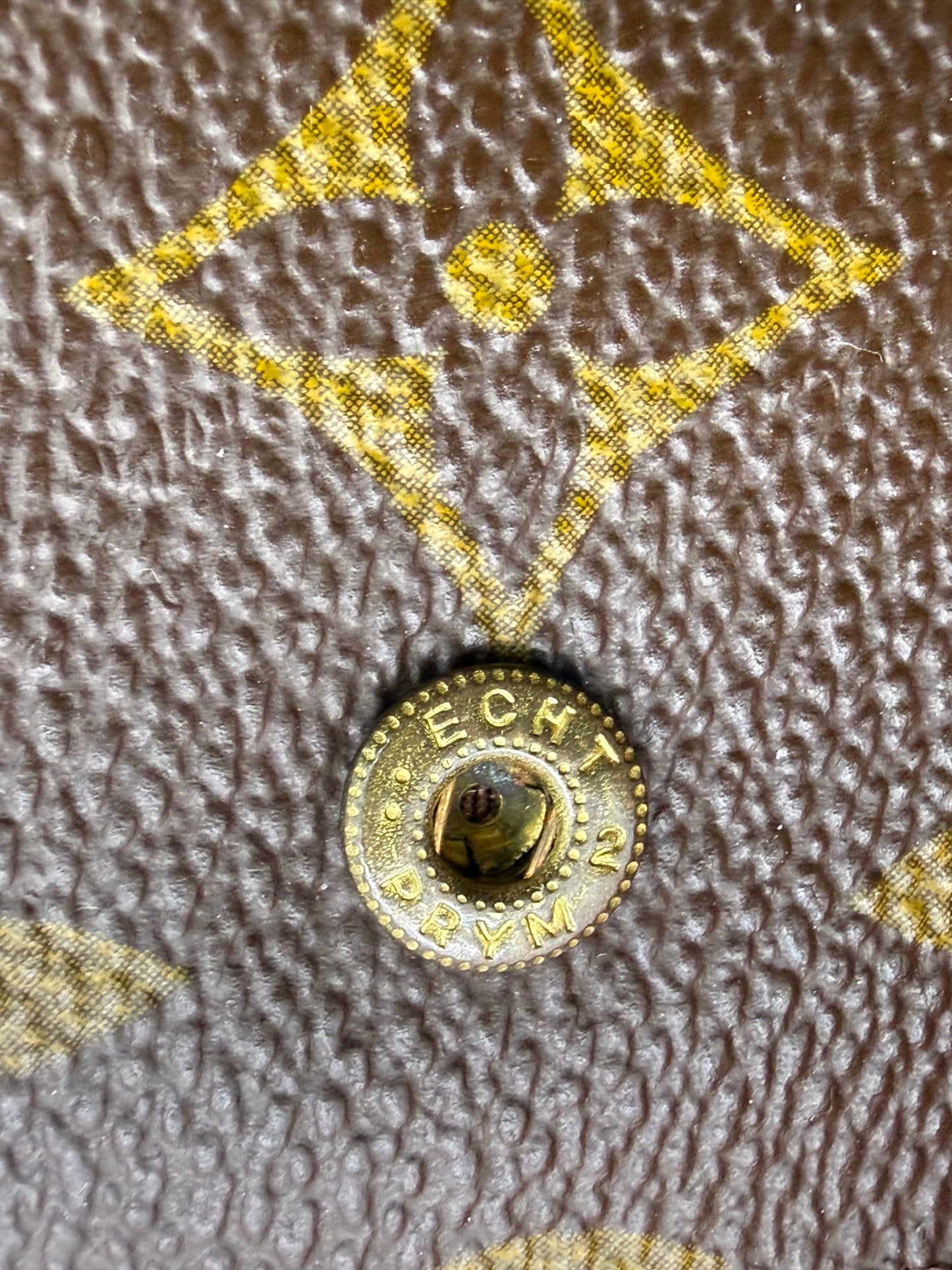 Louis Vuitton Pre-Date-Code Monogram VINTAGE Long Wallet Organizer