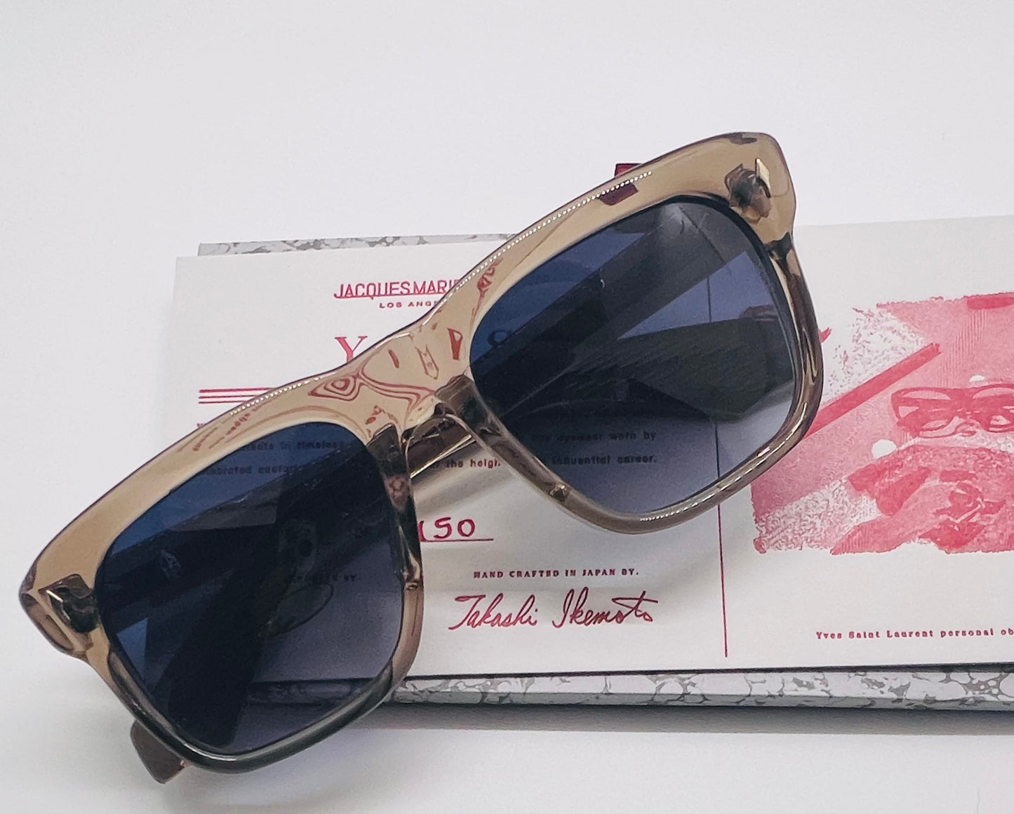 Jacques Marie Mage YVES in TAUPE with Gradient Denim Lenses-Full Set-LTD Batch Release Of 450 Pieces