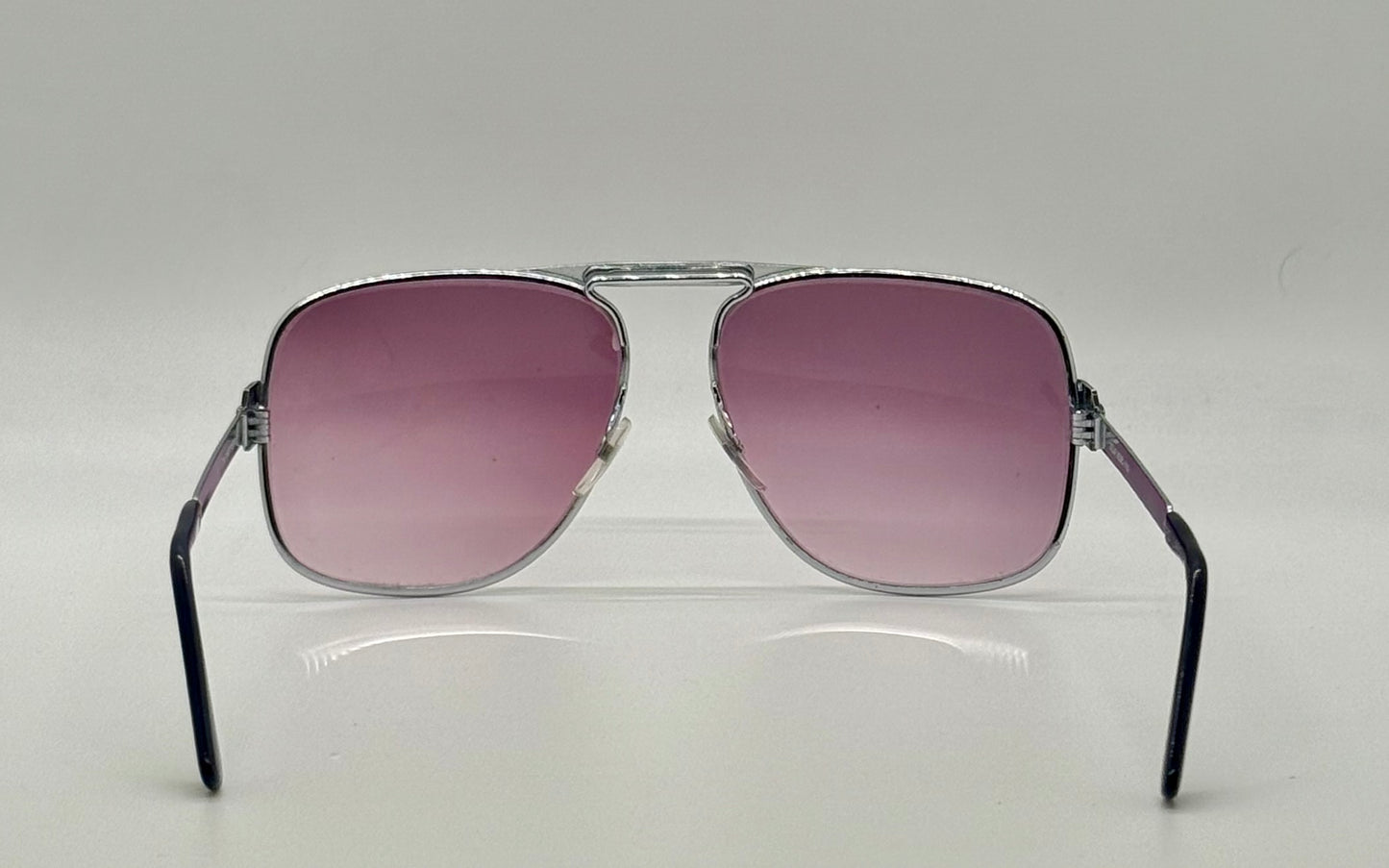 Ted Lapidus 101 Aviator Vintage Sunglasses – Deadstock France – Raised Bridge Design