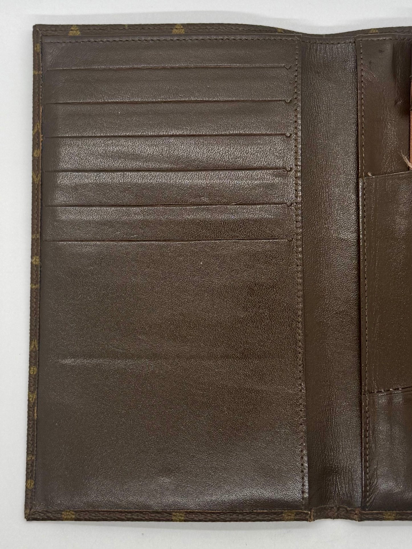 Louis Vuitton Pre-Date-Code Monogram VINTAGE Long Wallet Organizer
