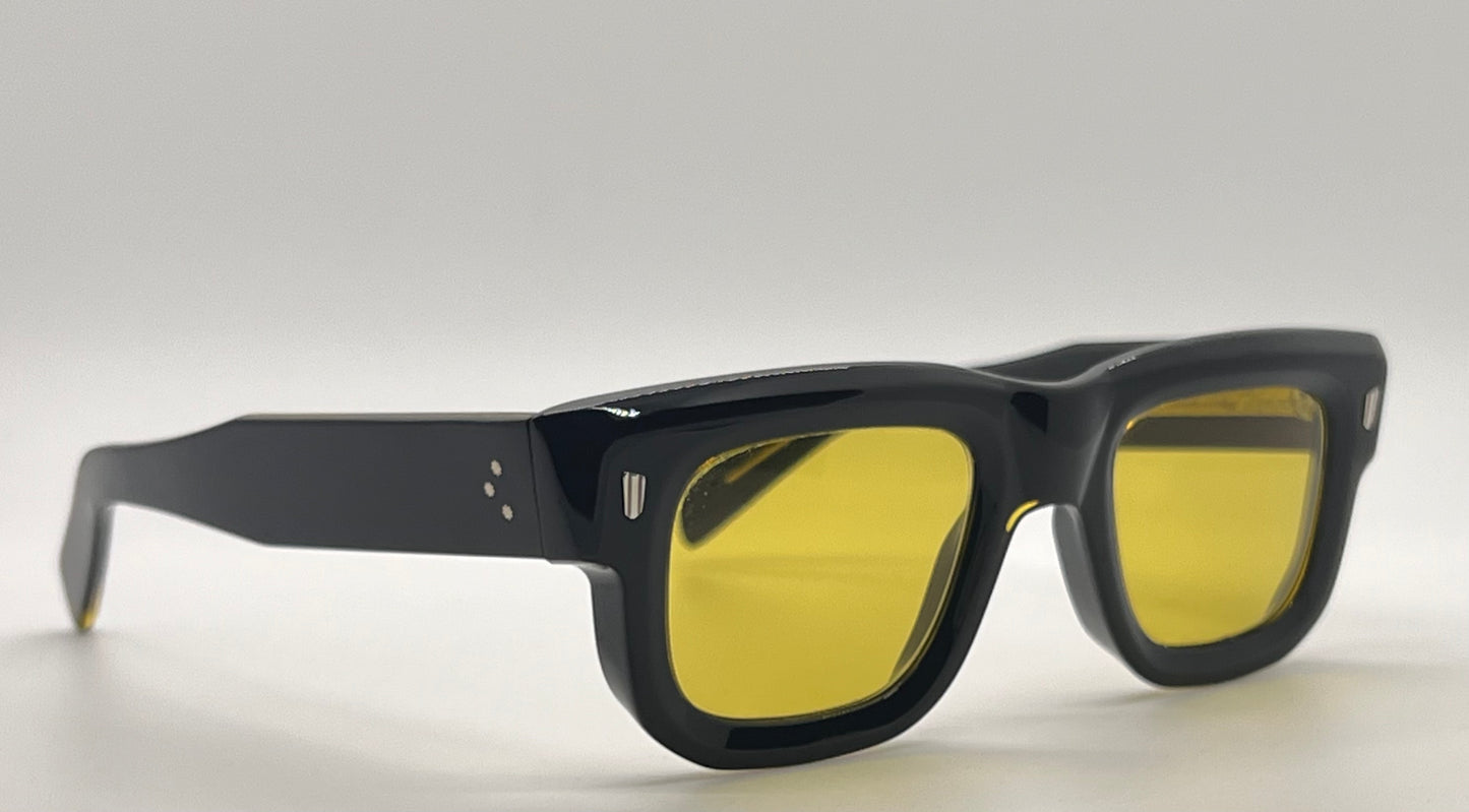 CUTLER AND GROSS CGSN-1402 (01) Sunglasses-Brand New with YELLOW Day/Night Lenses