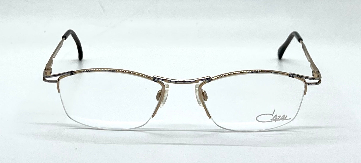CAZAL 409 Col. 820 Vintage Eyeglasses-Made in Germany-Unworn/Deadstock-51mm